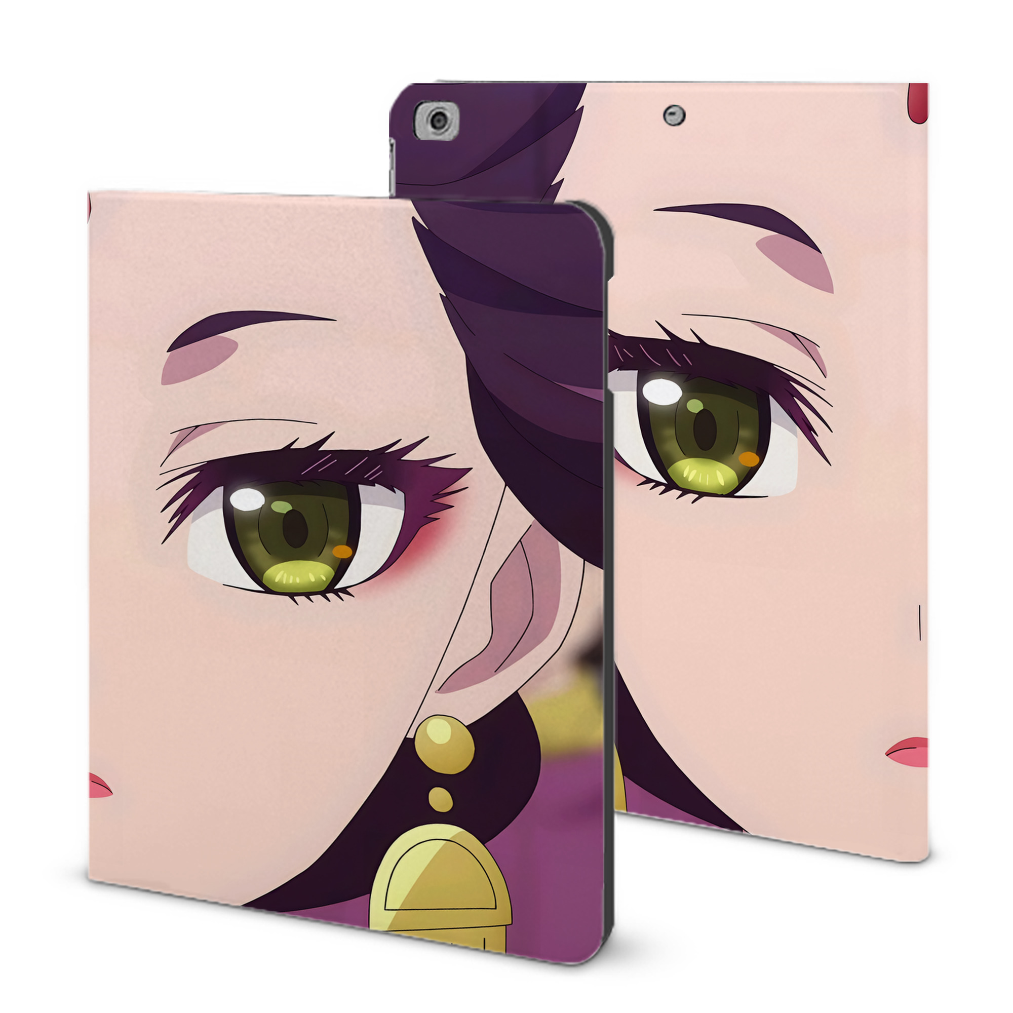 （画像用） 薬屋のひとりごと The Apothecary Diaries IPad ケース ブック型 PUレザー TPU 耐衝撃 軽量 薄型 ペン収納なし 全面保護 IPad 各モデル対応
